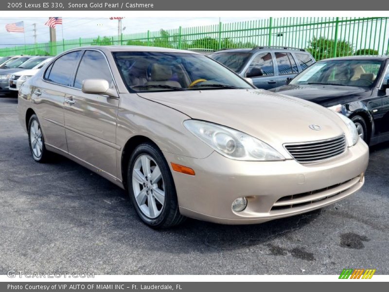 Sonora Gold Pearl / Cashmere 2005 Lexus ES 330