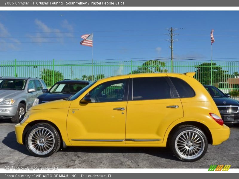 Solar Yellow / Pastel Pebble Beige 2006 Chrysler PT Cruiser Touring