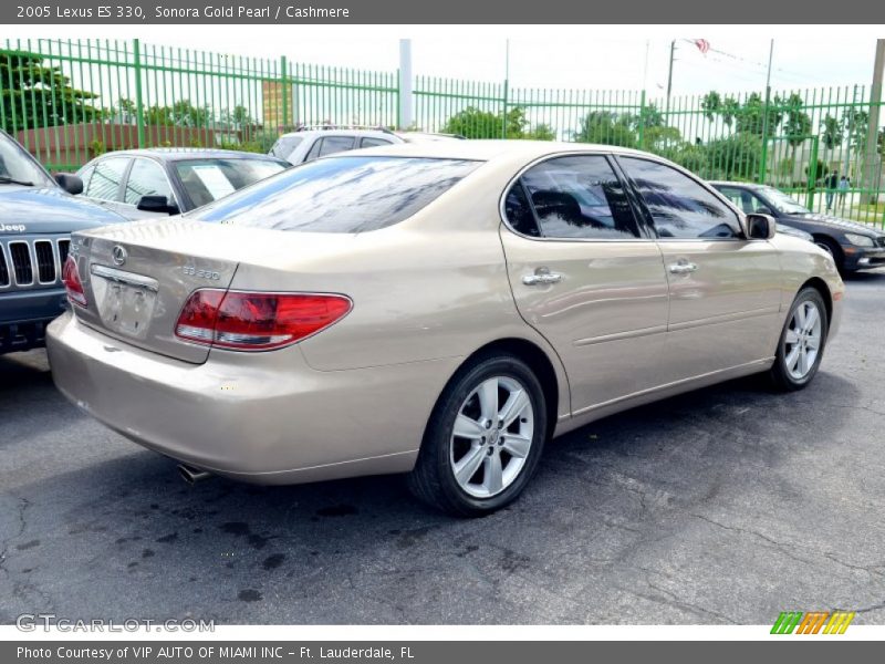 Sonora Gold Pearl / Cashmere 2005 Lexus ES 330