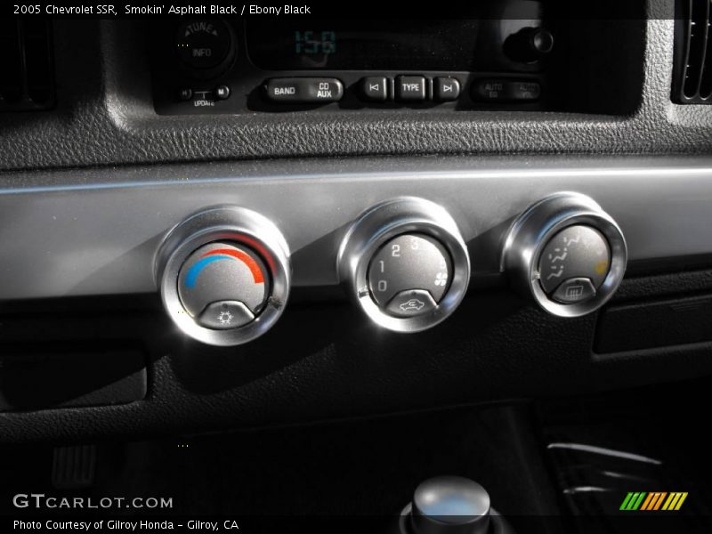 Smokin' Asphalt Black / Ebony Black 2005 Chevrolet SSR