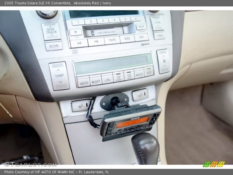 Absolutely Red / Ivory 2005 Toyota Solara SLE V6 Convertible