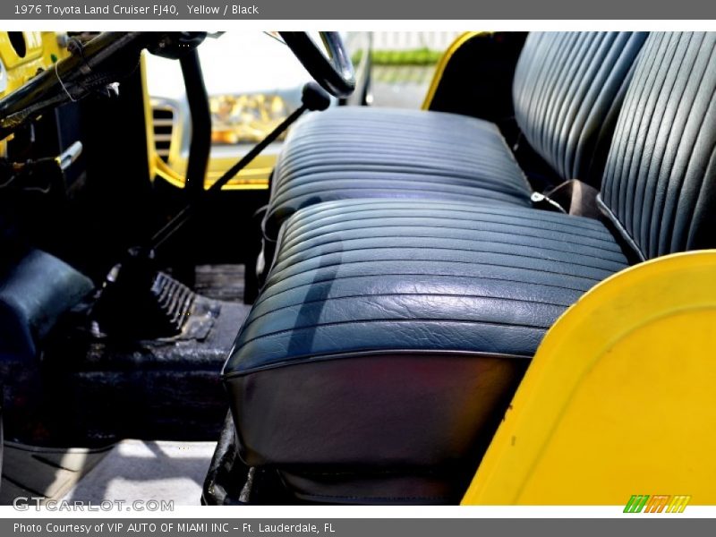 Yellow / Black 1976 Toyota Land Cruiser FJ40