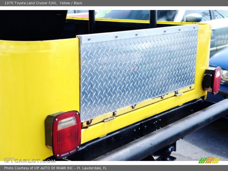 Yellow / Black 1976 Toyota Land Cruiser FJ40