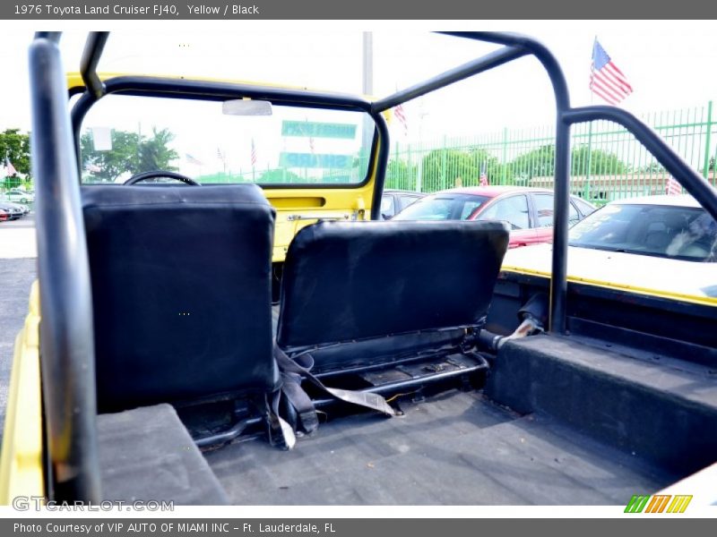 Yellow / Black 1976 Toyota Land Cruiser FJ40