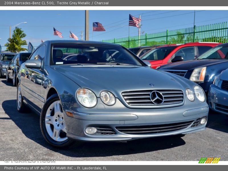 Tectite Grey Metallic / Charcoal 2004 Mercedes-Benz CL 500