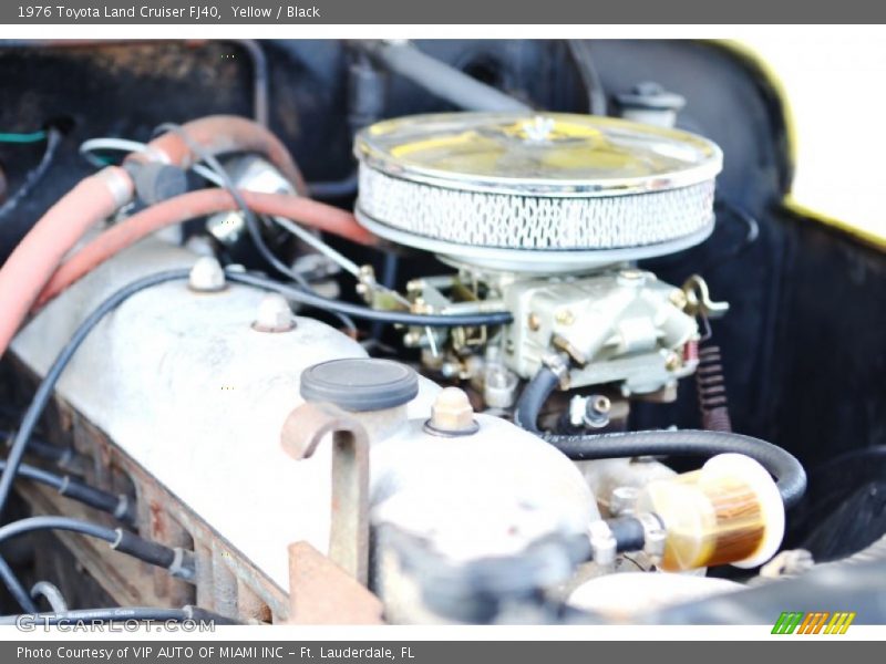 Yellow / Black 1976 Toyota Land Cruiser FJ40