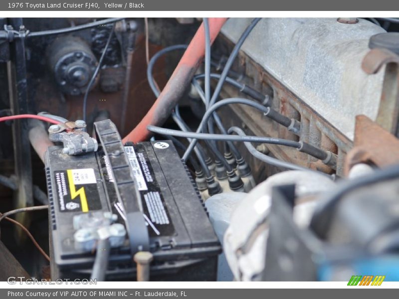 Yellow / Black 1976 Toyota Land Cruiser FJ40
