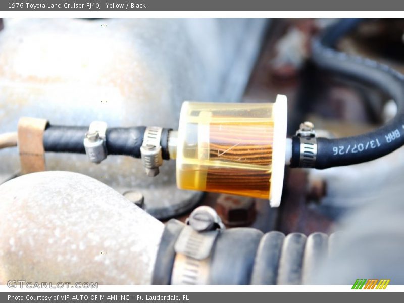 Yellow / Black 1976 Toyota Land Cruiser FJ40