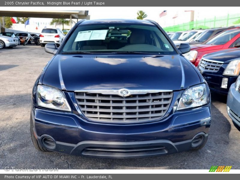 Midnight Blue Pearl / Light Taupe 2005 Chrysler Pacifica