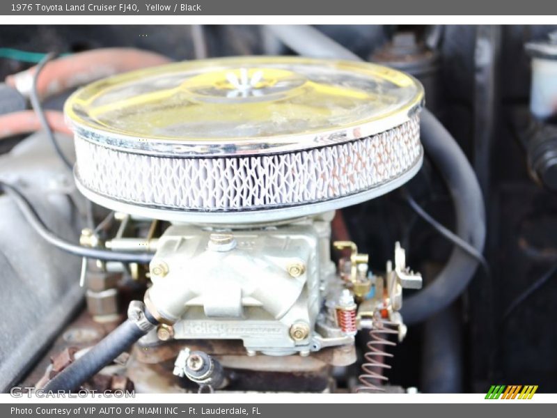 Yellow / Black 1976 Toyota Land Cruiser FJ40