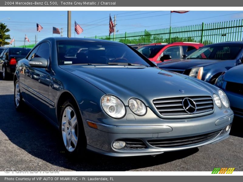 Tectite Grey Metallic / Charcoal 2004 Mercedes-Benz CL 500
