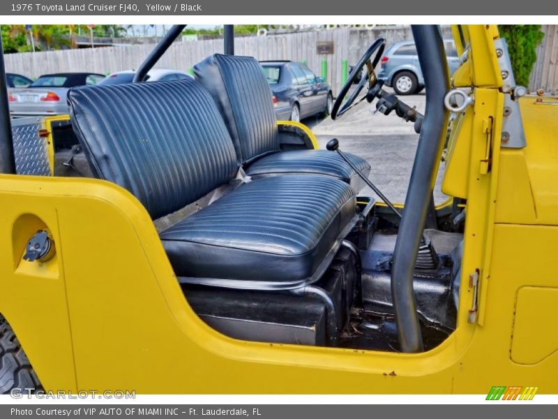 Yellow / Black 1976 Toyota Land Cruiser FJ40