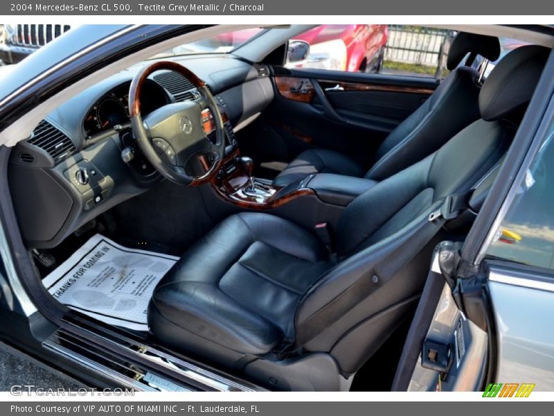 Tectite Grey Metallic / Charcoal 2004 Mercedes-Benz CL 500