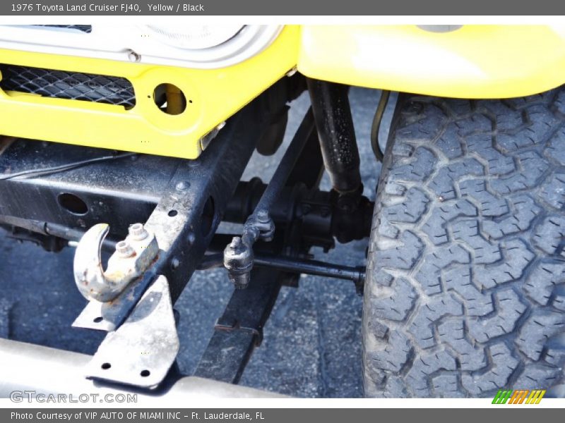 Yellow / Black 1976 Toyota Land Cruiser FJ40
