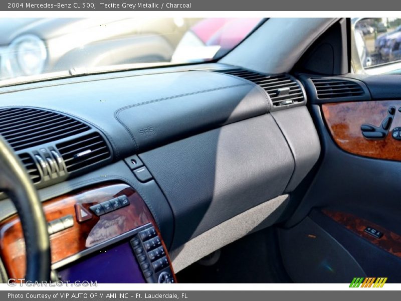 Tectite Grey Metallic / Charcoal 2004 Mercedes-Benz CL 500