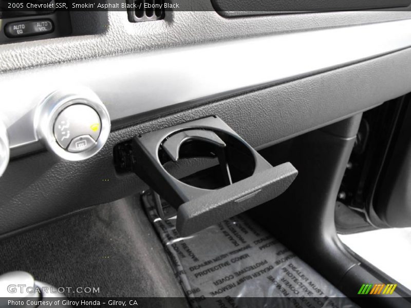Smokin' Asphalt Black / Ebony Black 2005 Chevrolet SSR
