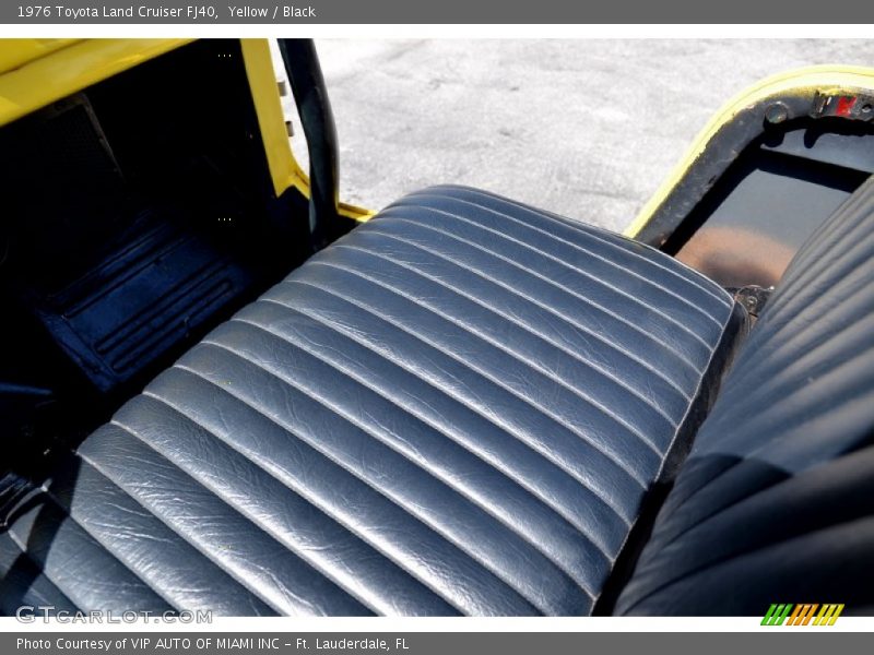 Yellow / Black 1976 Toyota Land Cruiser FJ40