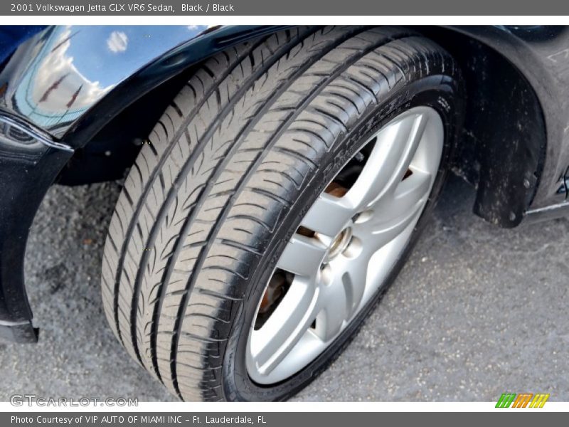Black / Black 2001 Volkswagen Jetta GLX VR6 Sedan