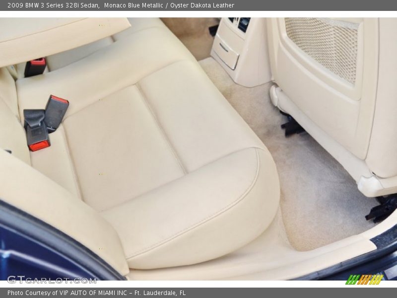 Monaco Blue Metallic / Oyster Dakota Leather 2009 BMW 3 Series 328i Sedan