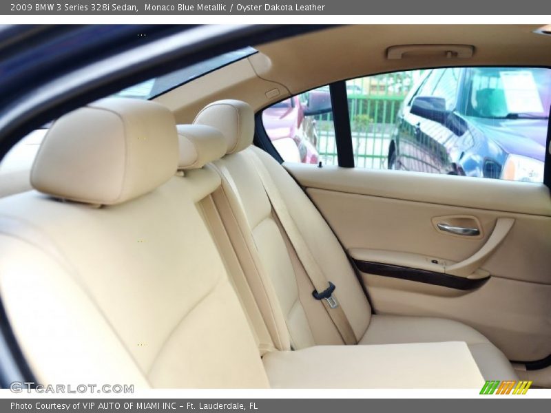 Monaco Blue Metallic / Oyster Dakota Leather 2009 BMW 3 Series 328i Sedan