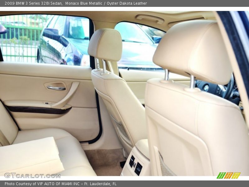 Monaco Blue Metallic / Oyster Dakota Leather 2009 BMW 3 Series 328i Sedan