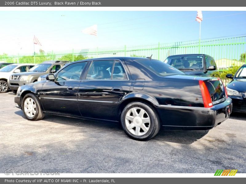 Black Raven / Ebony Black 2006 Cadillac DTS Luxury