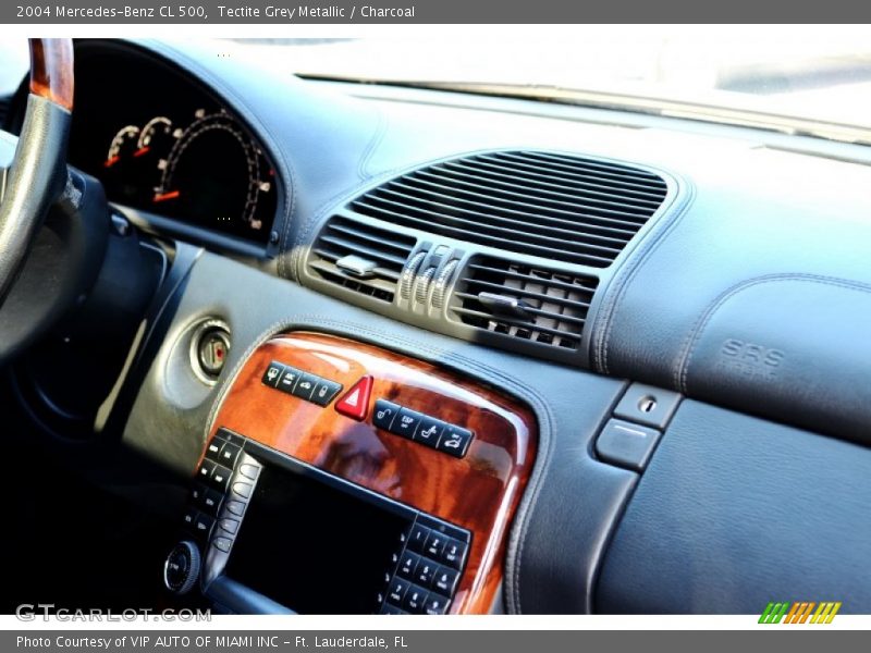 Tectite Grey Metallic / Charcoal 2004 Mercedes-Benz CL 500