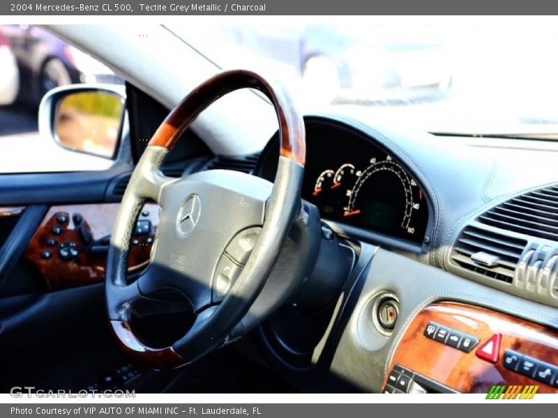 Tectite Grey Metallic / Charcoal 2004 Mercedes-Benz CL 500