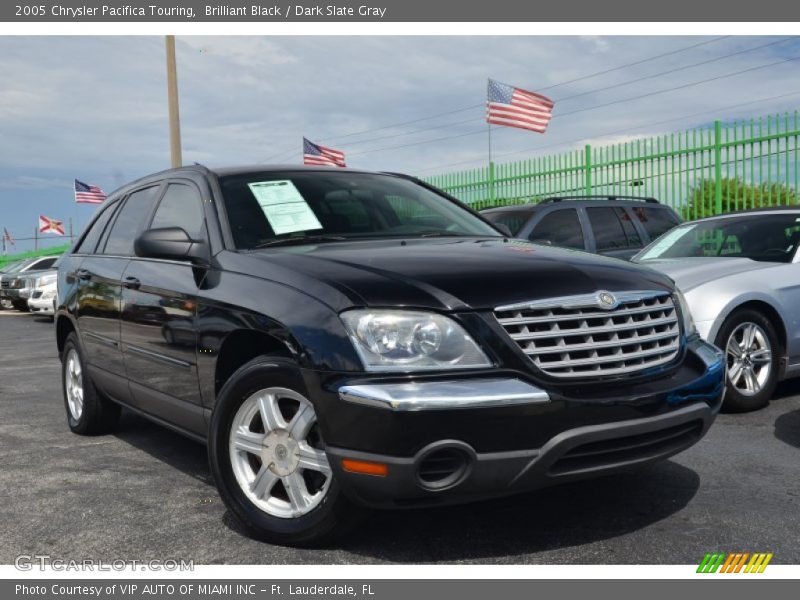 Brilliant Black / Dark Slate Gray 2005 Chrysler Pacifica Touring