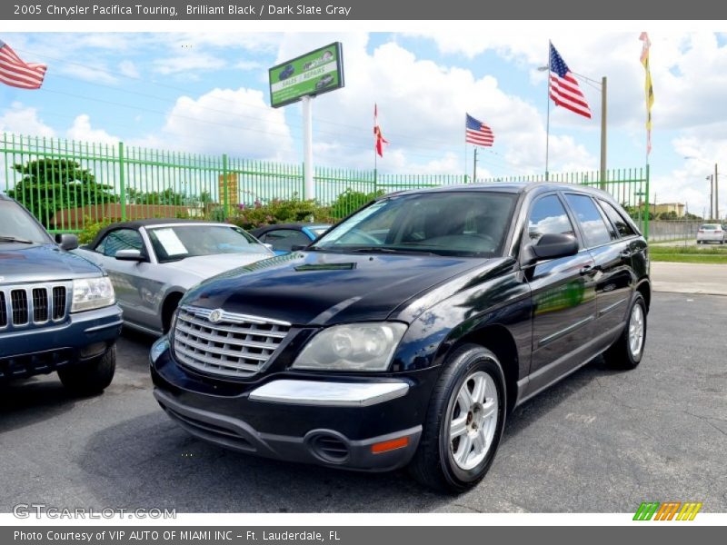 Brilliant Black / Dark Slate Gray 2005 Chrysler Pacifica Touring