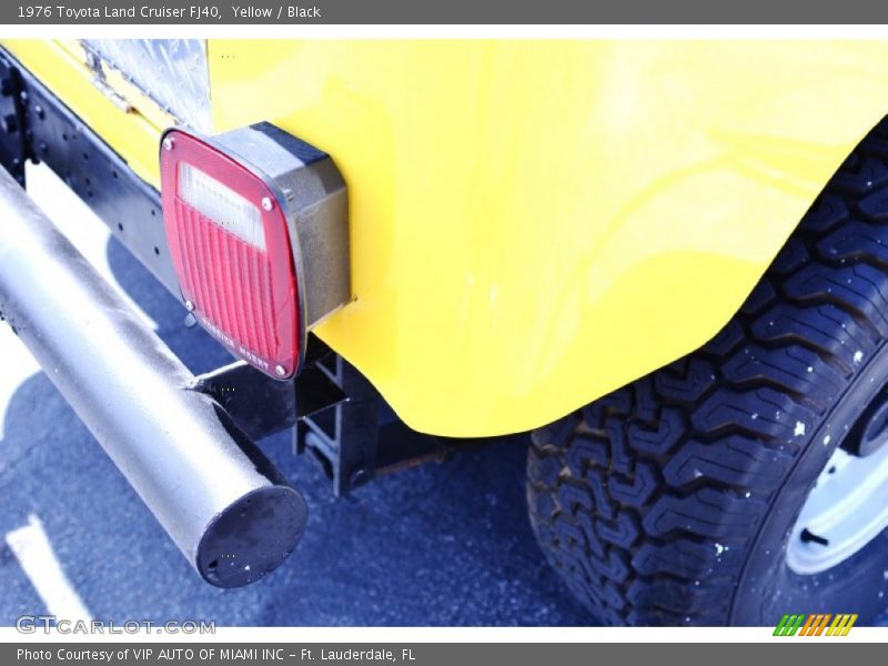 Yellow / Black 1976 Toyota Land Cruiser FJ40