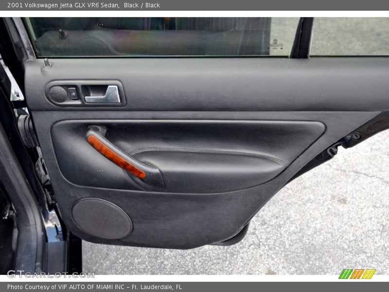 Black / Black 2001 Volkswagen Jetta GLX VR6 Sedan