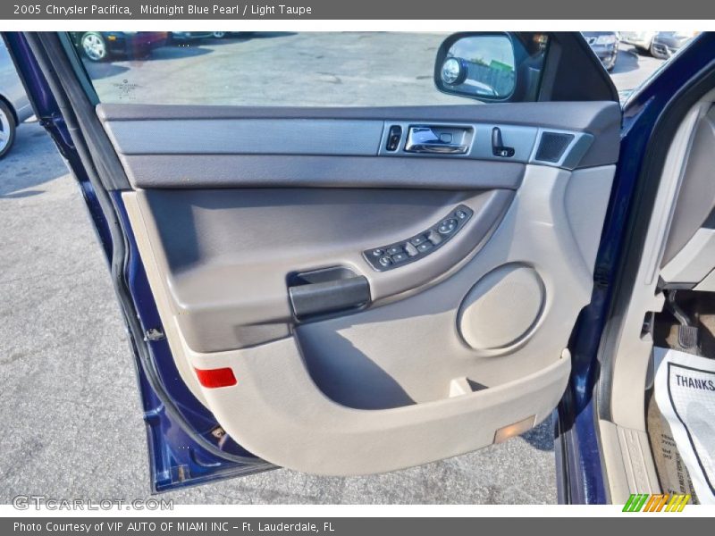 Midnight Blue Pearl / Light Taupe 2005 Chrysler Pacifica