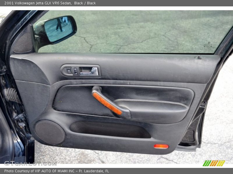 Black / Black 2001 Volkswagen Jetta GLX VR6 Sedan