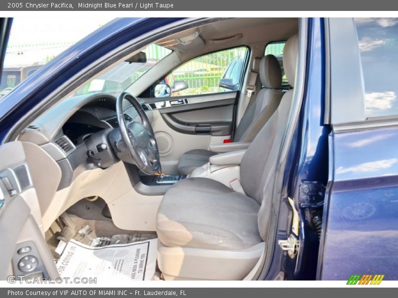 Midnight Blue Pearl / Light Taupe 2005 Chrysler Pacifica