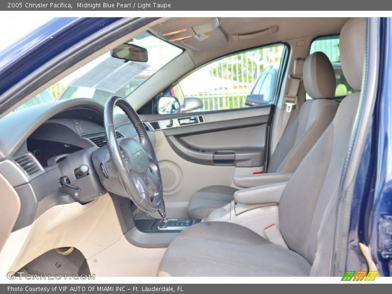 Midnight Blue Pearl / Light Taupe 2005 Chrysler Pacifica