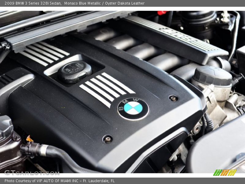 Monaco Blue Metallic / Oyster Dakota Leather 2009 BMW 3 Series 328i Sedan