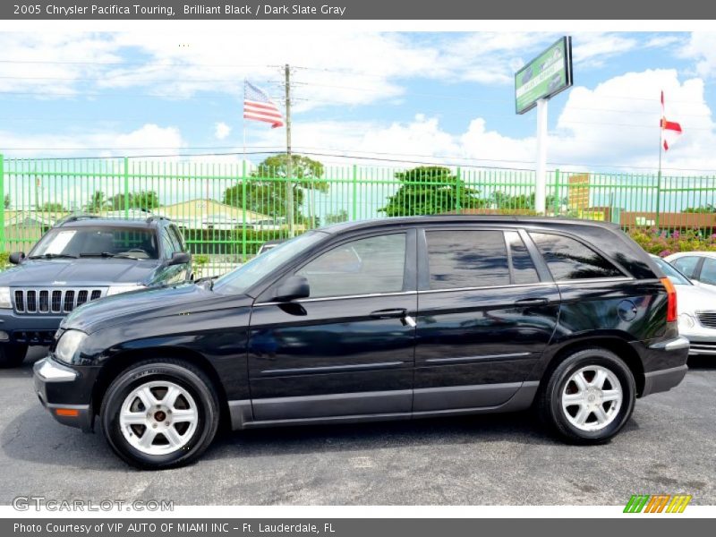 Brilliant Black / Dark Slate Gray 2005 Chrysler Pacifica Touring