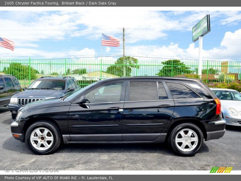 Brilliant Black / Dark Slate Gray 2005 Chrysler Pacifica Touring