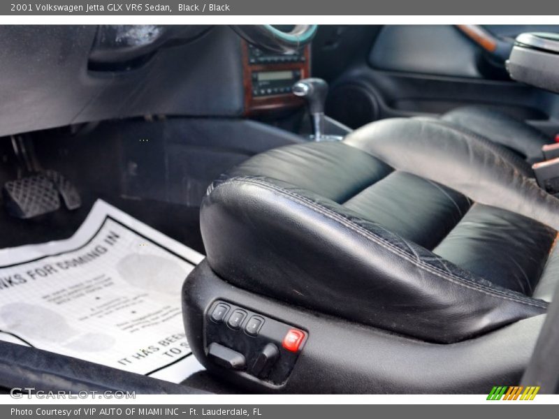 Black / Black 2001 Volkswagen Jetta GLX VR6 Sedan