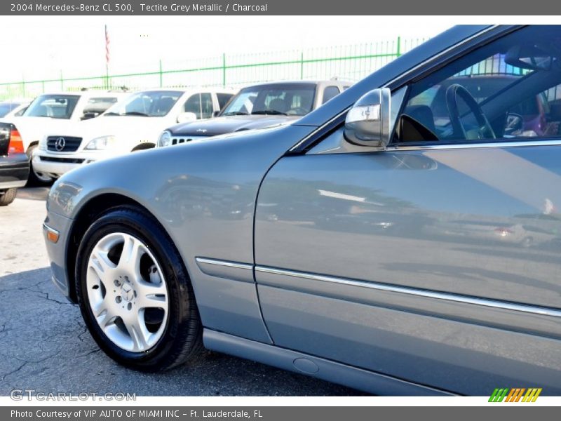 Tectite Grey Metallic / Charcoal 2004 Mercedes-Benz CL 500