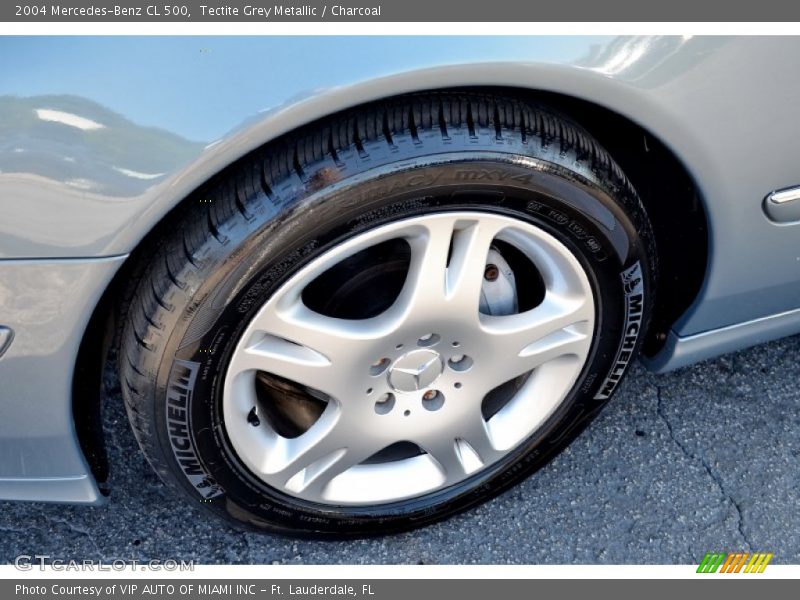 Tectite Grey Metallic / Charcoal 2004 Mercedes-Benz CL 500