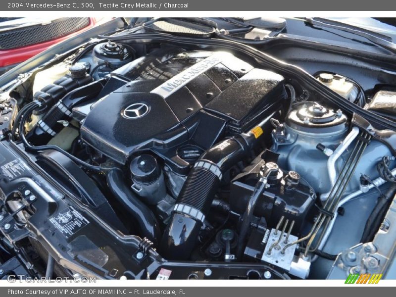 Tectite Grey Metallic / Charcoal 2004 Mercedes-Benz CL 500