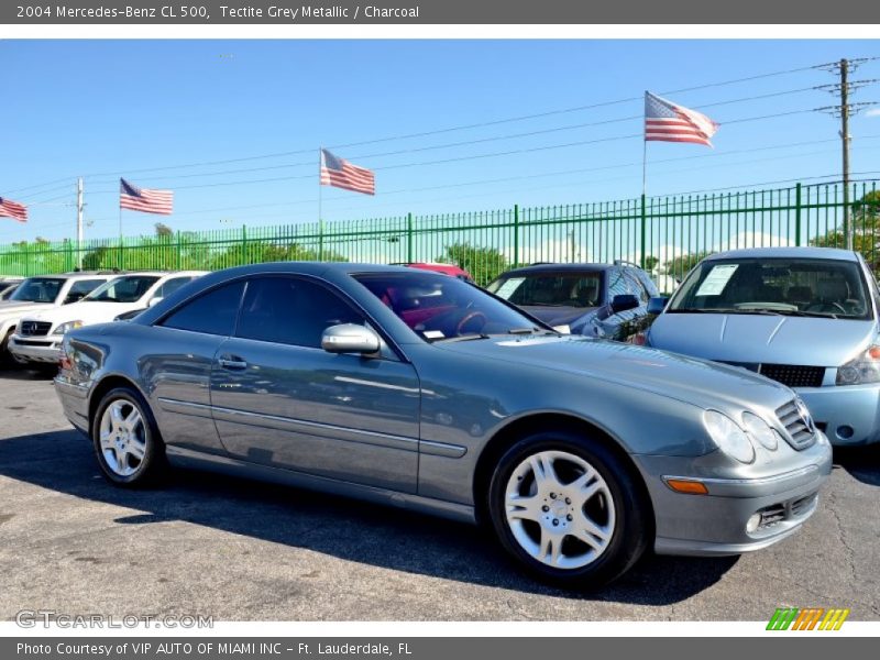 Tectite Grey Metallic / Charcoal 2004 Mercedes-Benz CL 500