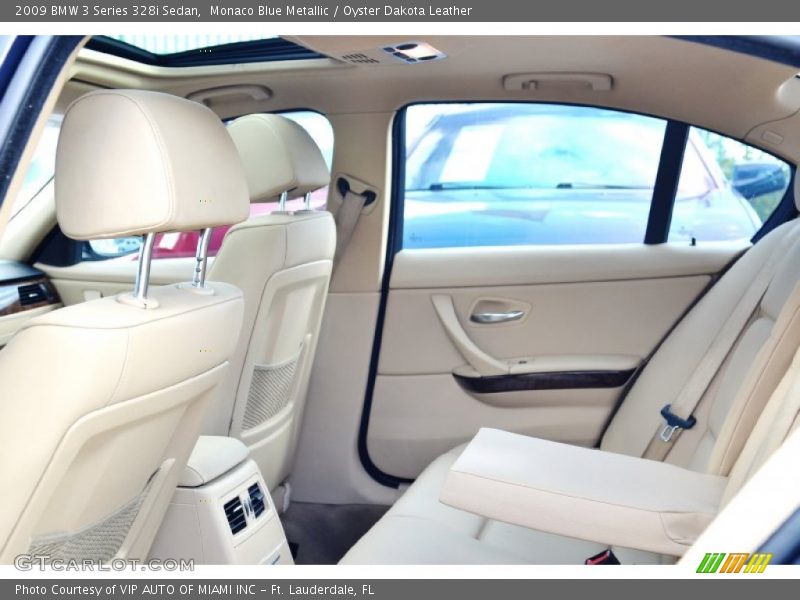 Monaco Blue Metallic / Oyster Dakota Leather 2009 BMW 3 Series 328i Sedan