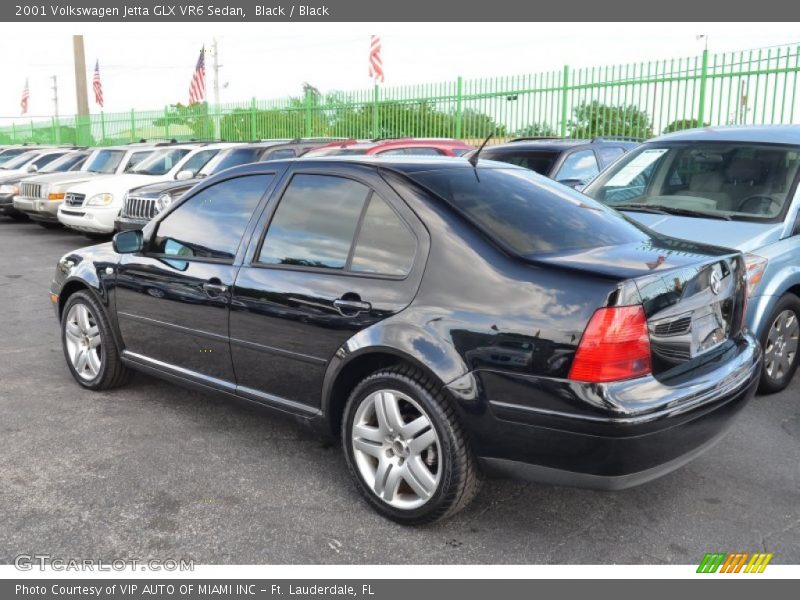 Black / Black 2001 Volkswagen Jetta GLX VR6 Sedan