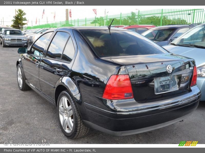 Black / Black 2001 Volkswagen Jetta GLX VR6 Sedan