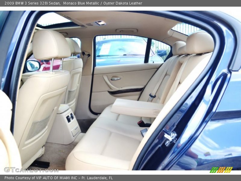 Monaco Blue Metallic / Oyster Dakota Leather 2009 BMW 3 Series 328i Sedan