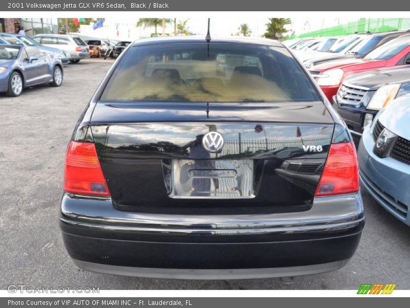 Black / Black 2001 Volkswagen Jetta GLX VR6 Sedan