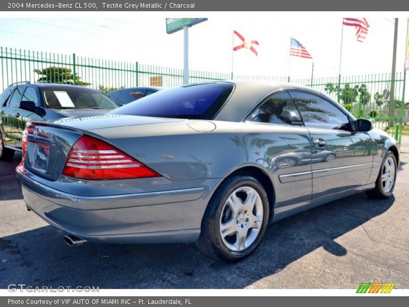 Tectite Grey Metallic / Charcoal 2004 Mercedes-Benz CL 500